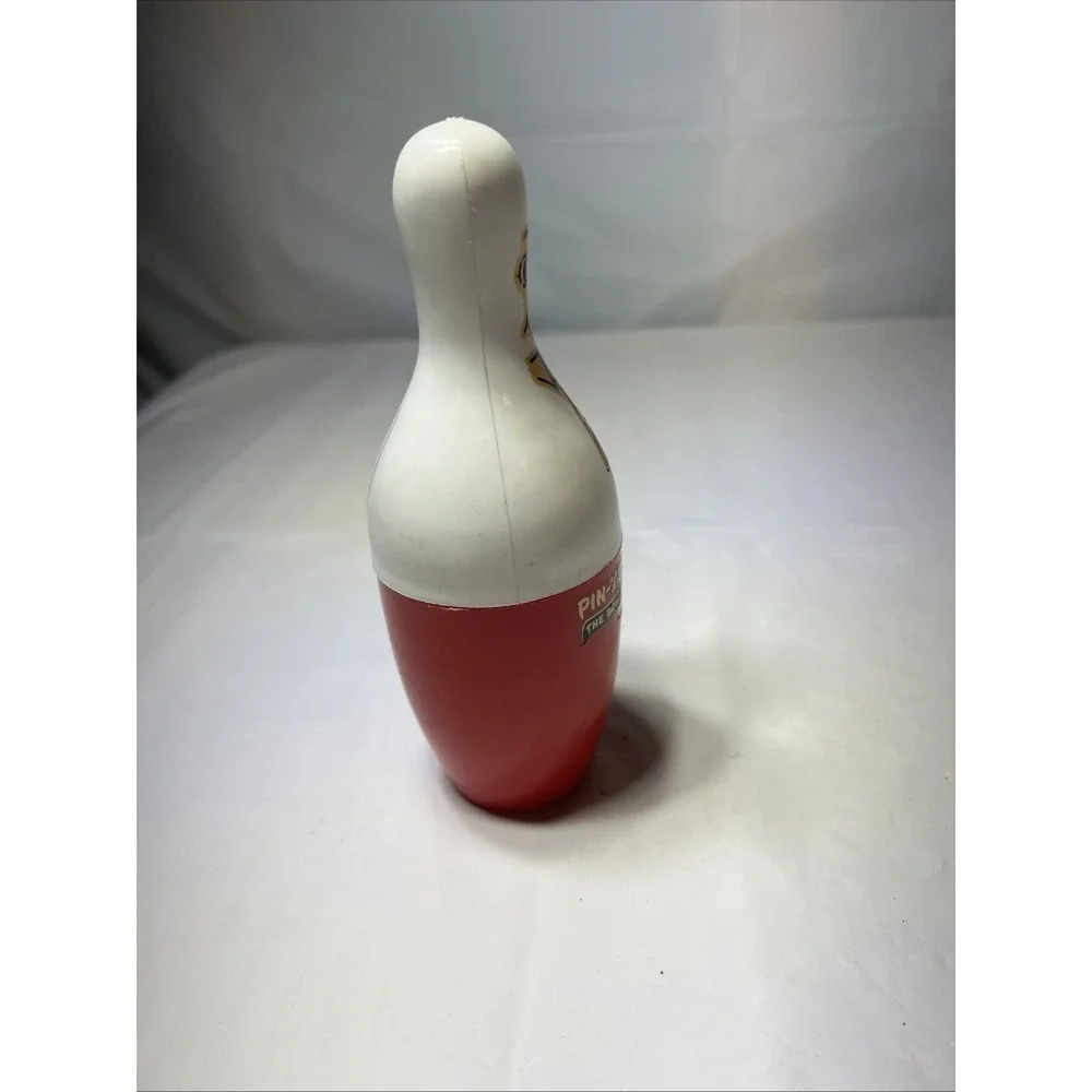Vintage Pin Money Pete Bowling Pin Bank Spare Change Holder